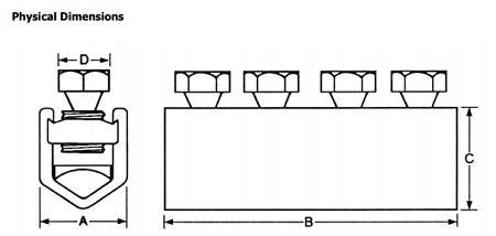 Straight Through Mains Connectors 95-150sqmm - Sicame UM2